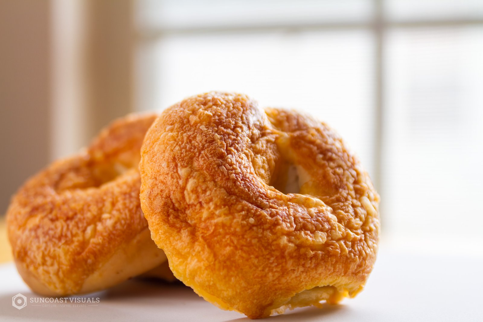 Asiago & Cheddar Cheese Bagels